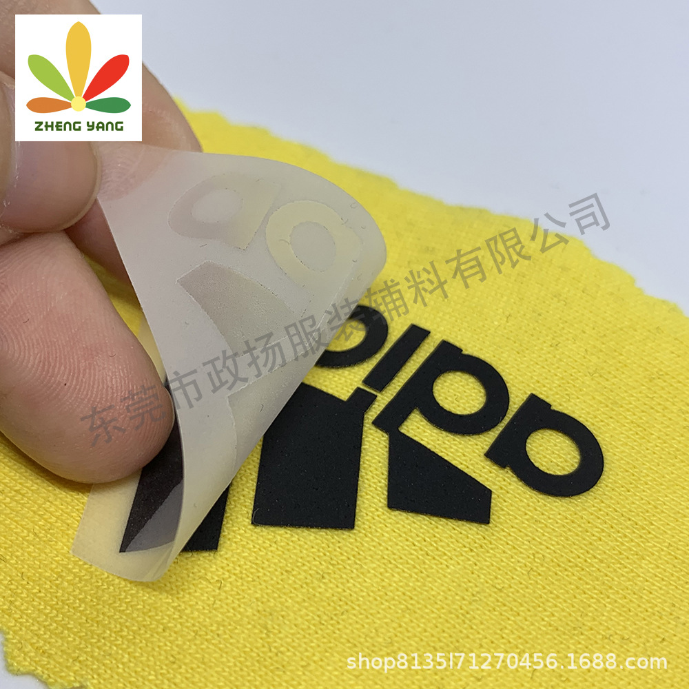 Футболка с силиконовым горячим ярлыком LOGO Стерео ярлык термотрансферный трехмерный ярлык