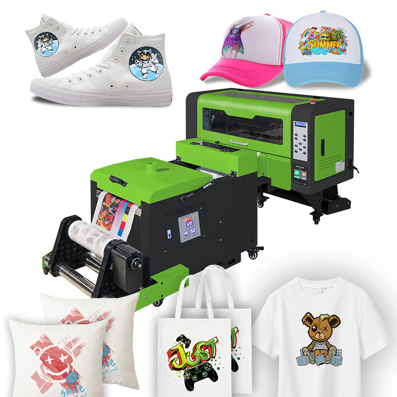 A3 Мини Dtf Принтер для Тепловой Переноски Белого Чернила Принтер для Печати Одежды Сублимационная Печать