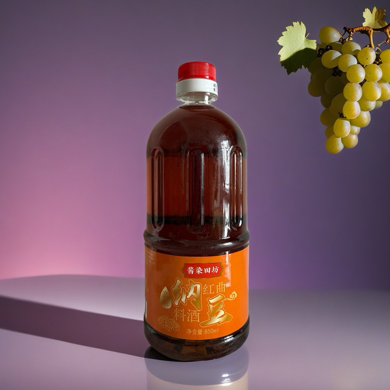 Selenium-Rich Natto Red Yeast Soy Sauce 850ml Cooking Wine Vinegar Household Cooking Condiment Review Company Gift