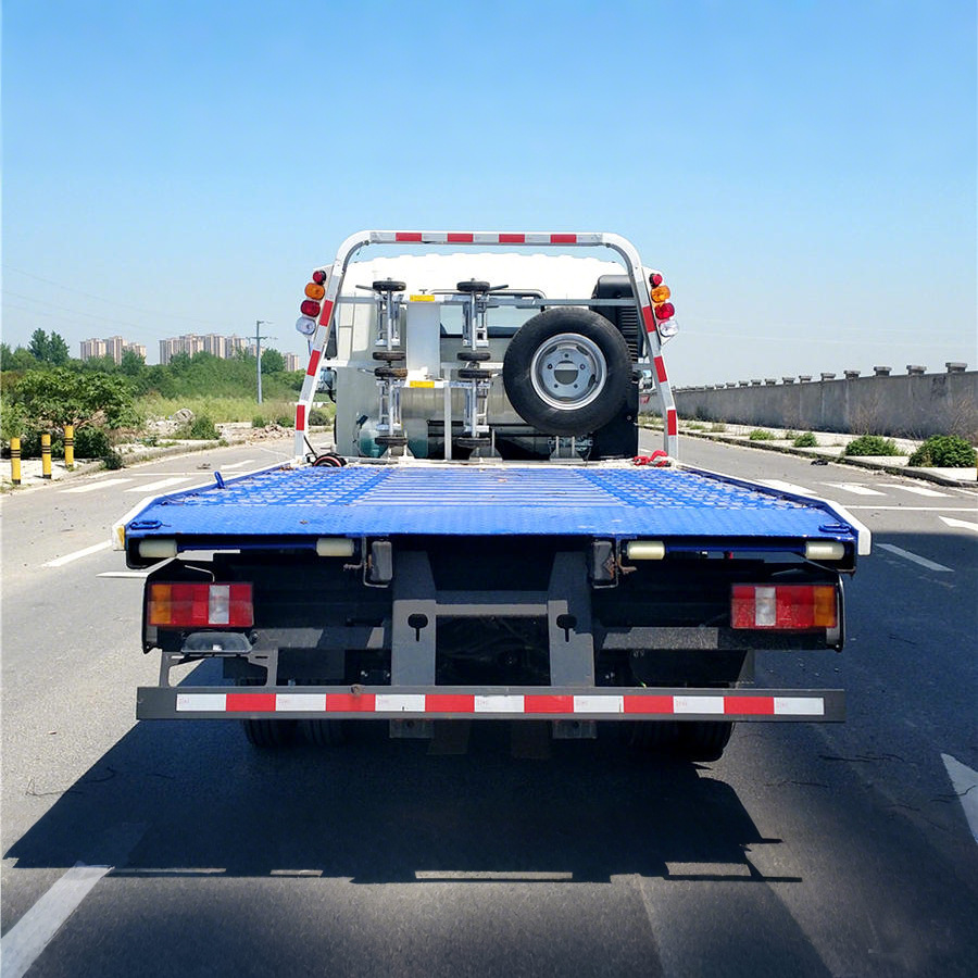 Ou Sanmao Howo 3-Ton 4-Ton Tow Truck Exported to Africa, Manufacturer Supply, Quality Guaranteed