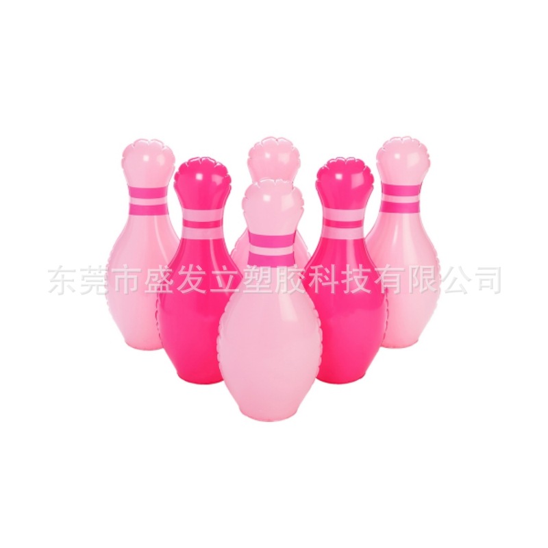 Customized Cross-Border Pvc Inflatable Bowling Set Suitable for Adult Outdoor Sports Swimming Pool Beach Fun