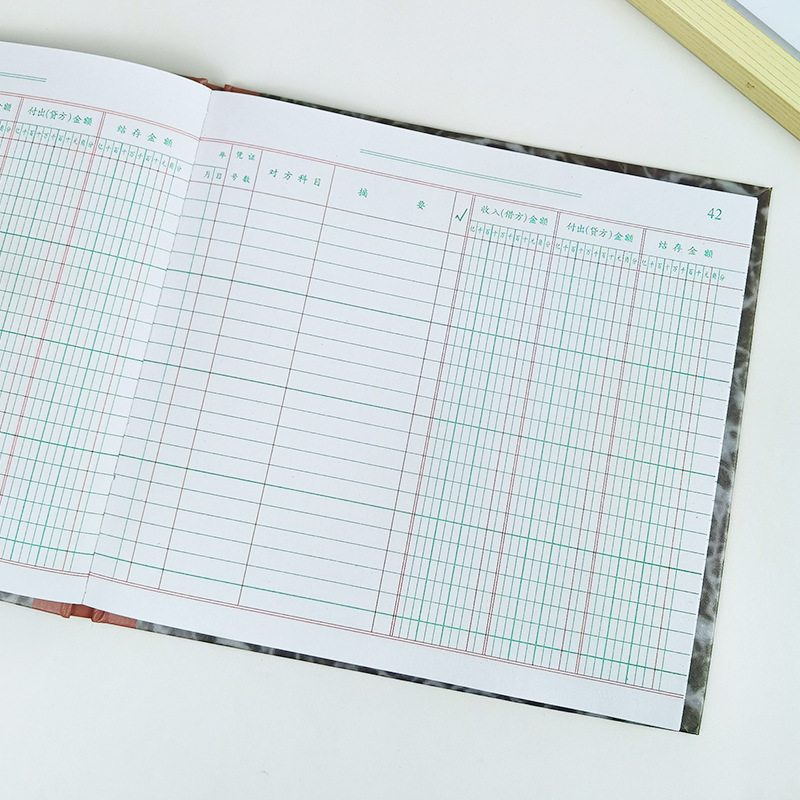 24k cash diary book bank deposit Journal general ledger book accounting office supplies 100 pages