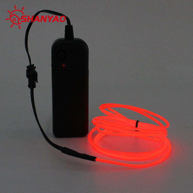 El Cold Light Luminous Line 1- 5.3m V Battery Box Car Atmosphere Light Led Luminous Decorative Lantern El Cold Light