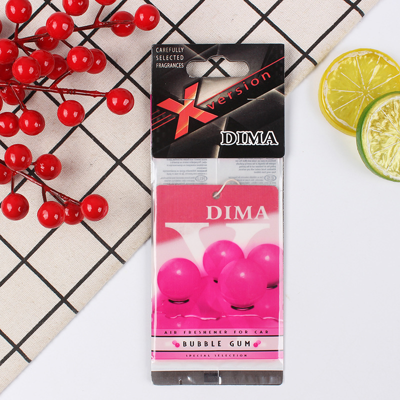 Manufacturer Customized Paper Car Perfume Tablets Car Air Outlet Fragrance Tablets Car Paper Fragrance Tablets Customization