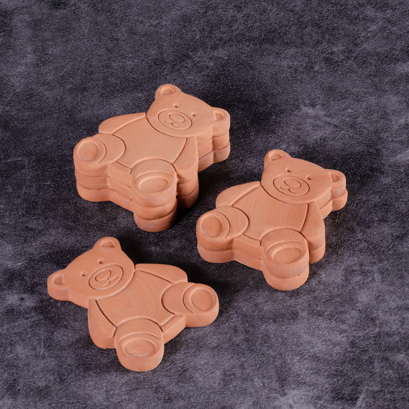 Таблетки из красной глины, фабрика № 4, таблетки маленького медведя, смягчитель для коричневого сахара, увлажняющие таблетки для хранения табака, международная торговля