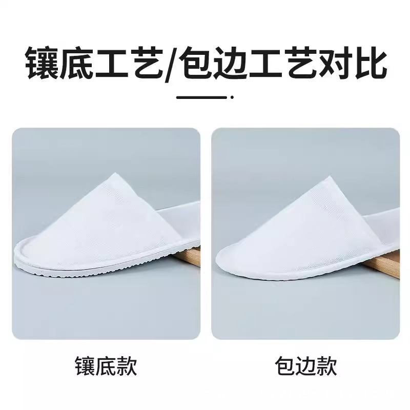 Plush Hotel Disposable Slippers, Thickeneded Hotel Special B&B Home Use, Winter Non-Slip Hospitality Wholesale All Seasons