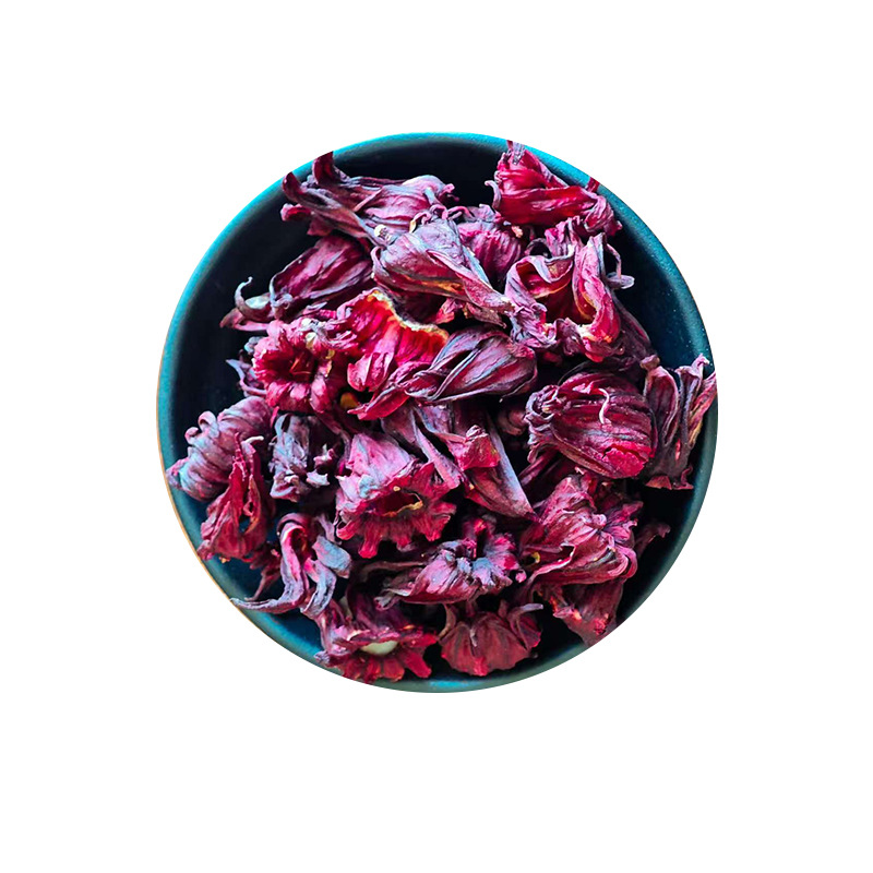Roselle Flower Tea, Fruit Tea, Roselle Flower Mulberry Rose Tea, Freeze-Dried Roselle, Direct Supply from Yunnan, Whole Flowers, No Fragments