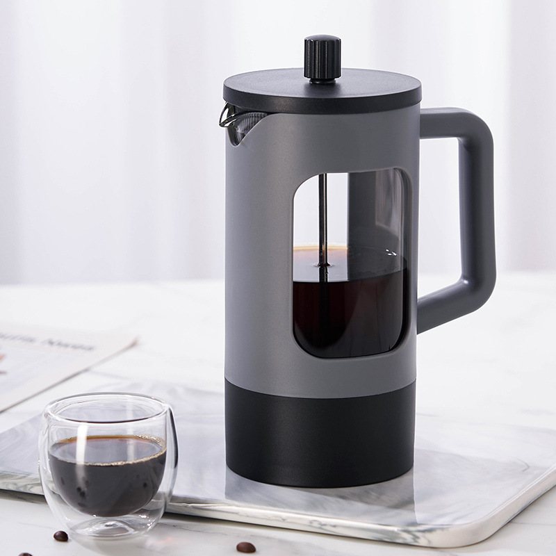 High Borosilicate Glass Pot Coffee Pot Office Home Coffee Appliances Pot Tea Pot French Filter Pot Hand Pot