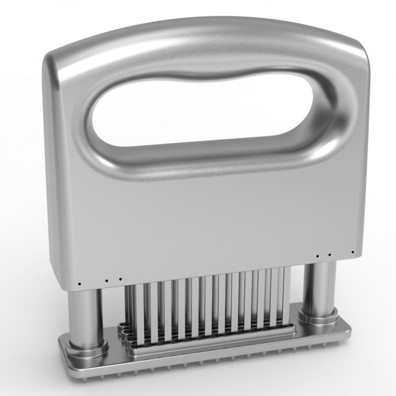 20A48 Stainless Steel Meat Tenderizer Needle for Tenderizing Meat, Steak Needle, Tendon-Breaking Knife, Meat Tenderizer for Punching Holes