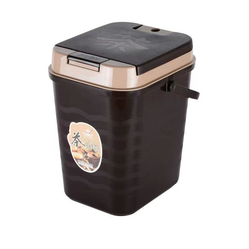 Tea bucket tea bucket tea residue bucket waste water bucket tea ceremony tea set accessories tea tray tea table water connection small drainage bin