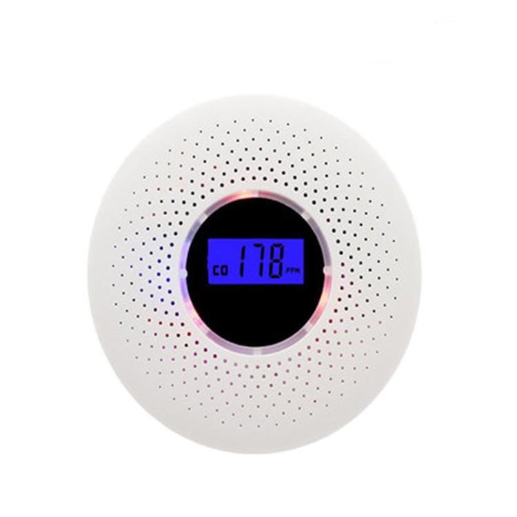 Foreign trade composite carbon monoxide smoke alarm carbon monoxide smoke sense two-in-one detector customization