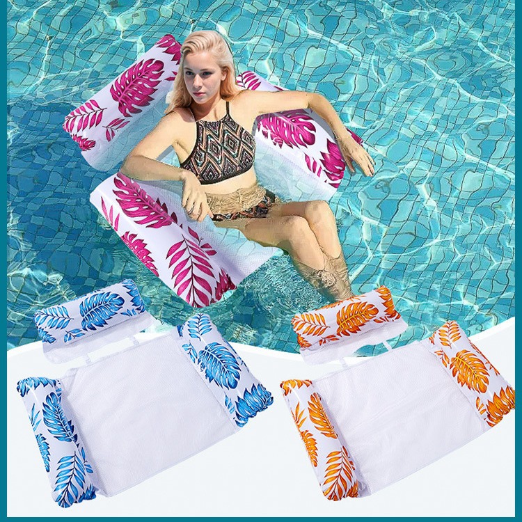 Игрушка для взрослых на воде, надувная плавающая кровать, плавательный круг, пляжный шезлонг, надувное кресло для серфинга, съемное