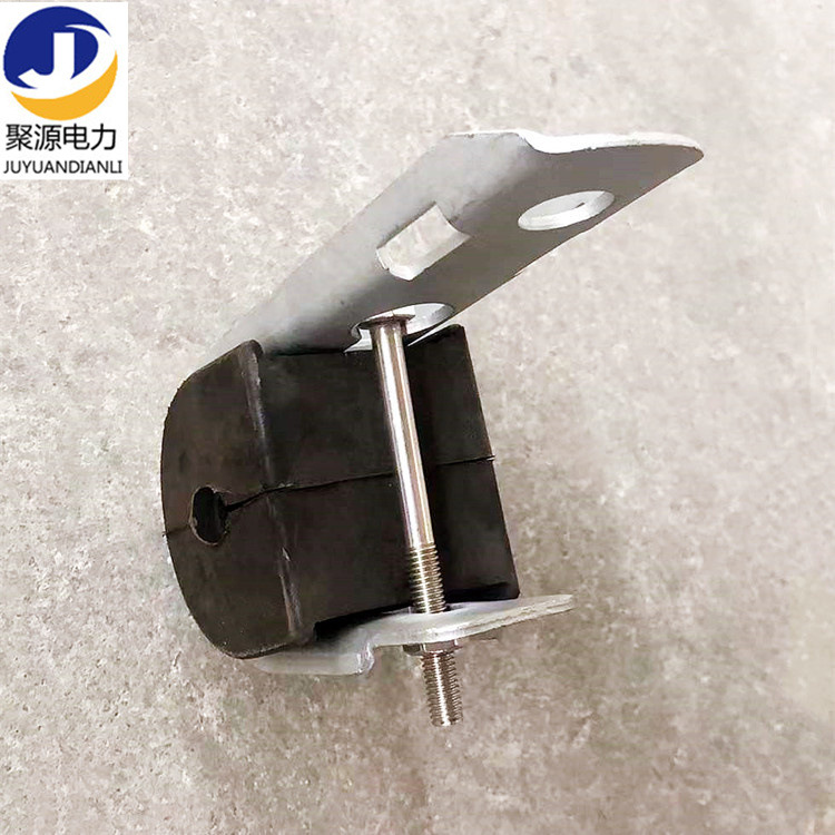 Small Pitch Adss Optical Cable Suspension Clamp Pre-Twisted Suspension Clamp J-Type Suspension Clamp Fixing Fixture