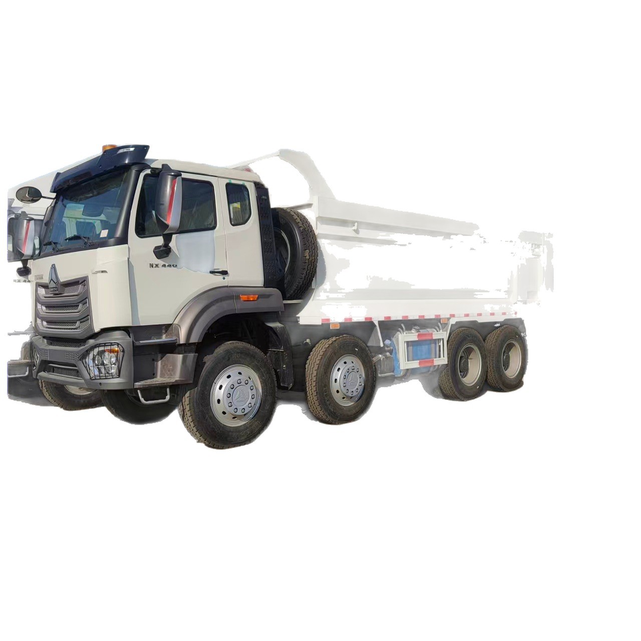 Cross-Border Supply of Africa, Central Asia, and the Middle East Global Sinotruk Howo 8X4 Rear-Dump Dump Truck Manufacturer