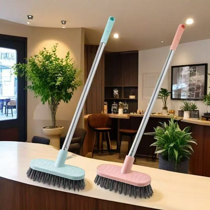 Floor brush hard brush toilet brush floor brush bathroom toilet household hard brush floor tile cleaning brush