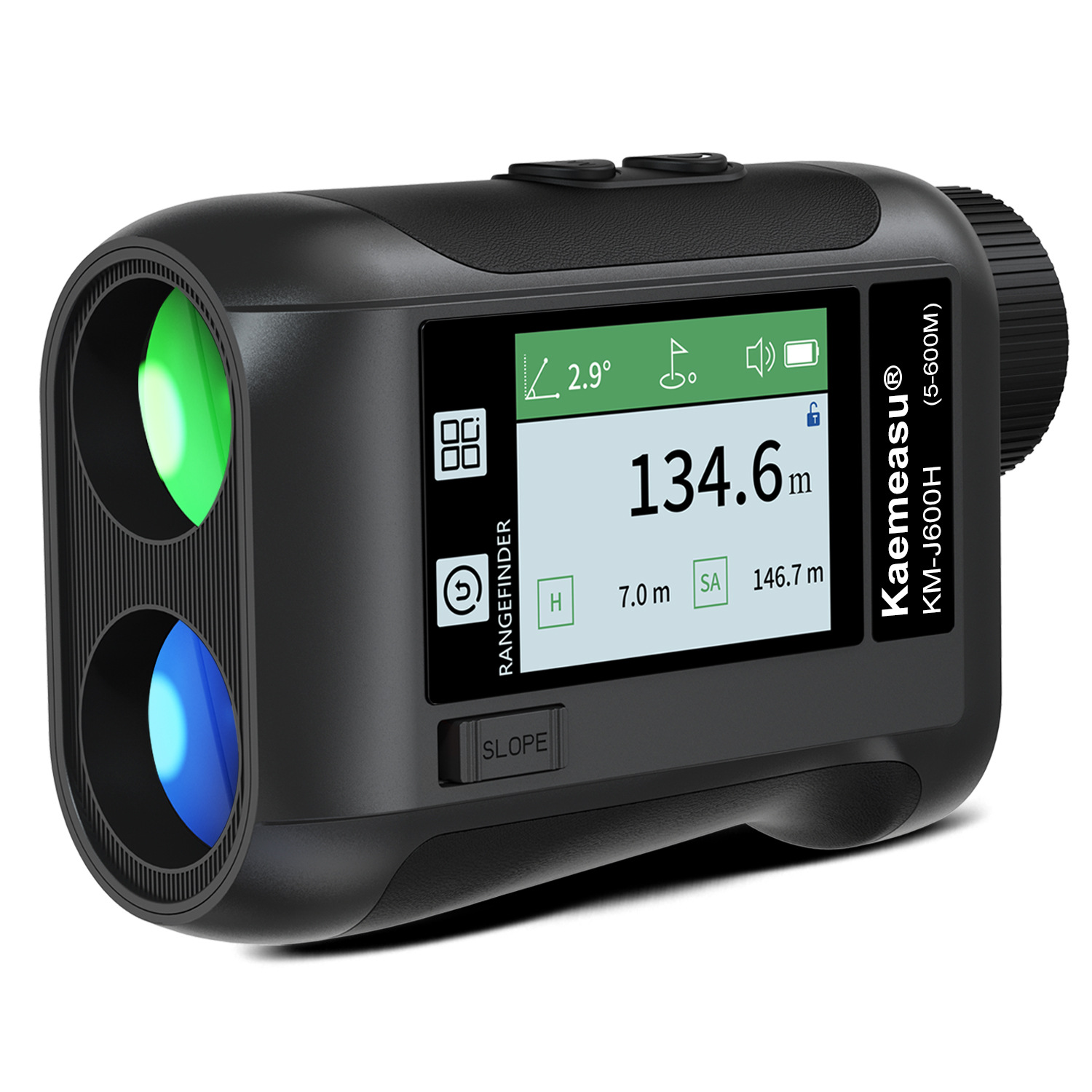 Telescope Laser Range Finder Power Engineering Outdoor Golf Measurement Electronic Ruler Side Screen Voice