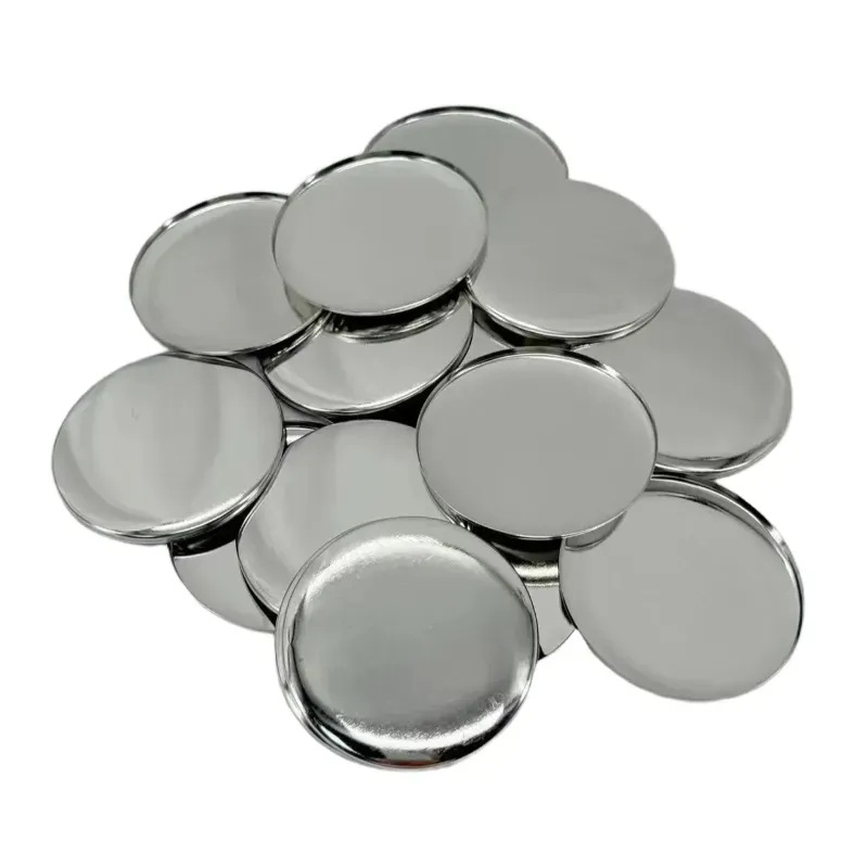 Manufacturer Wholesale Tinplate Badge Blank Consumables Bar Homemade Material Badge Day Valley Bottom Accessories
