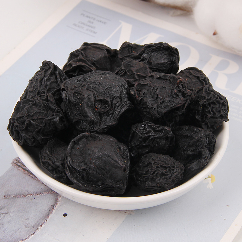 Factory wholesale edible bulk black plum dried sour plum soup raw materials smoked black plum new goods dried black plum tea