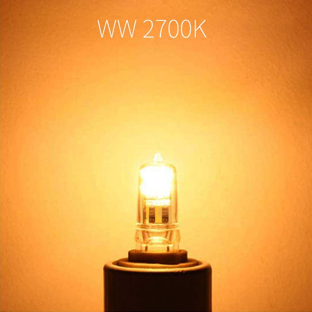 Cross-Border Supply Halogen Lamp Beads G6.35 12V 20W35W50W Crystal Lamp Projector Pin Shadowless Bulb