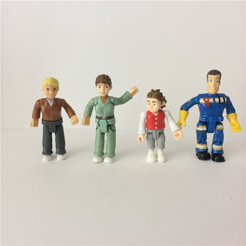 No Inscription Bulk Small Life Saving Team Fireman Sam Fireman Sam Hand Doll Ornaments Doll