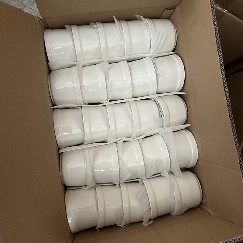 4 Inch Ceramic Stew Pot with Lid Hotel Special Water-proof Stew Household Soup Pot Shaxian Simmer Soup Crock Soup Steamed Eggs