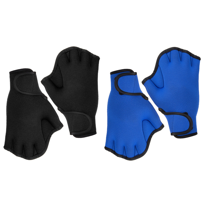 Customized Wholesale 2mm Swimming Fins, Paddling Palms, Diving Fins Gloves, Adult and Kidsren, Swimming Training Equipment