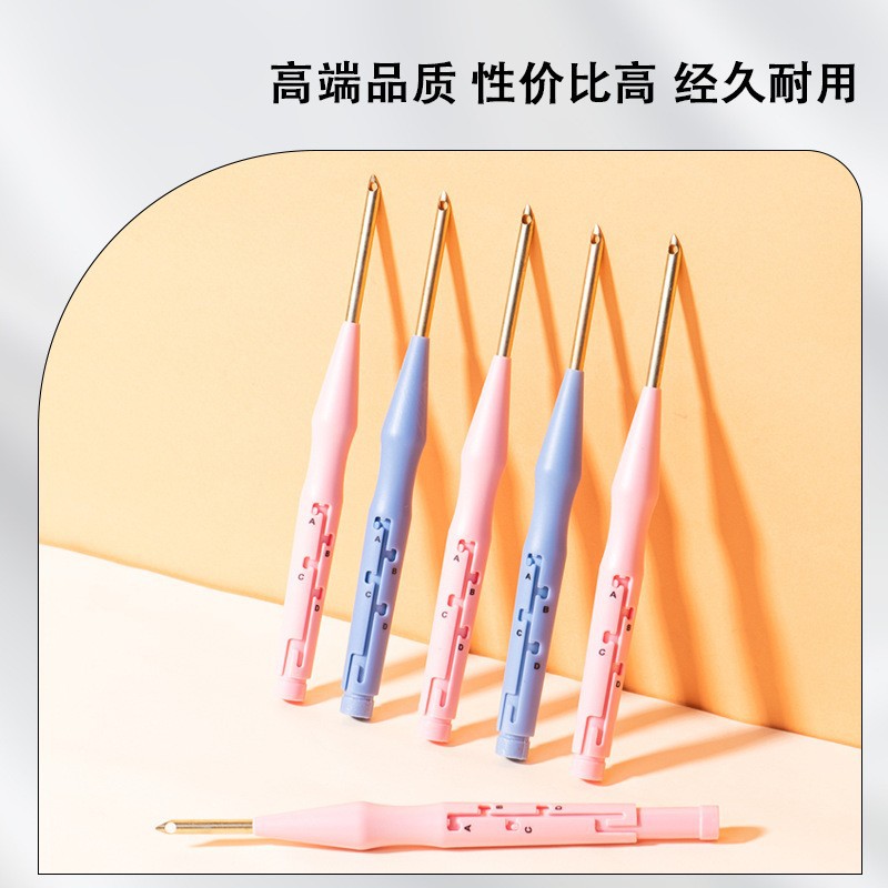 Russian Punch Needle Embroidery Yarn Handmade Embroidery Needle Punch Needle DIY Embroidery Knitting Tools Embroidery Needle in Stock Wholesale
