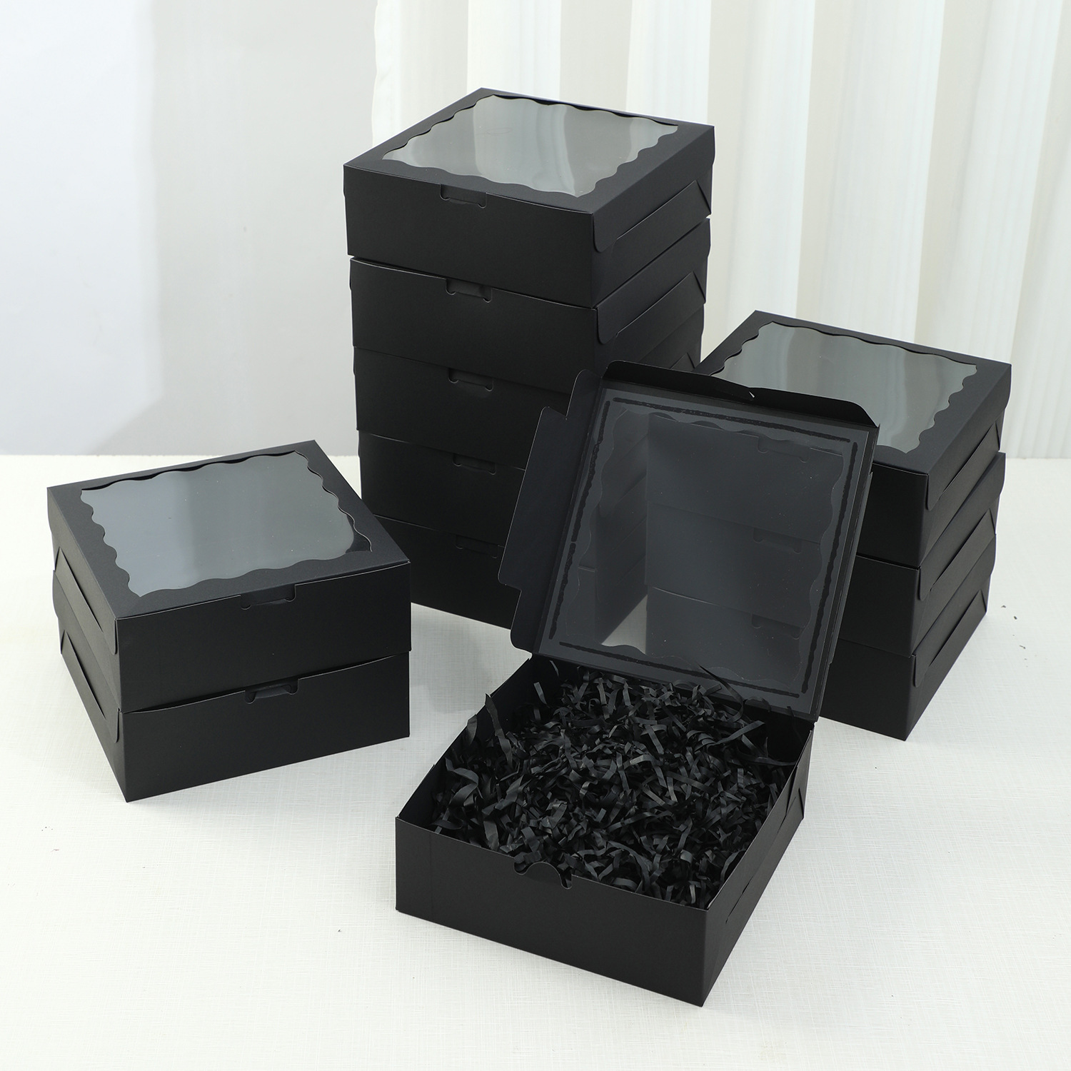 Cross-border Explosions Birthday Party Window Gift Box Wedding Party Packaging Box Window Pastry Packaging Box Valentine's Day