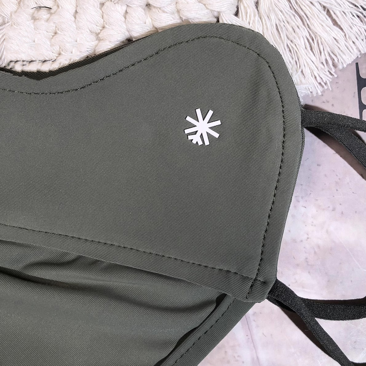 Snowflake Label Body Sunscreen Mask Eye Corner Soft Support UV Protection Outdoor Driving Women's Face Showing Small Face Cover for Summer