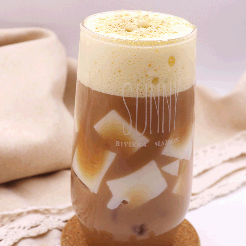 Net red summer ice bean flower non-boiled bean flower pudding bean curd flower hot pot stall raw materials commercial snacks milk tea accessories