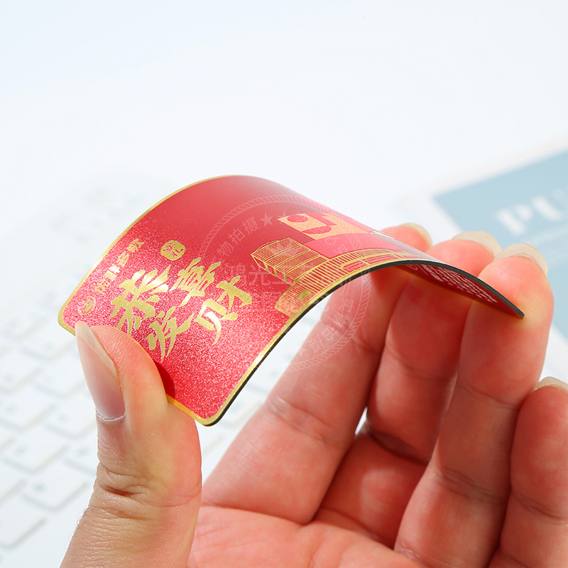 Vip Membership Card Scratch-Off Pickup Card Matte Embossed Caras Gold and Silver Laser Card Printed White Card High-End Magnetic Card