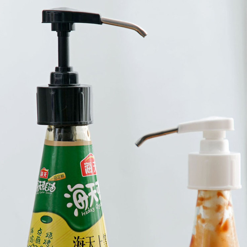 Оптовая бытовая пресс-головка для соуса устриц из нержавеющей стали 304, универсальная кухня, количественная головка для соуса сои