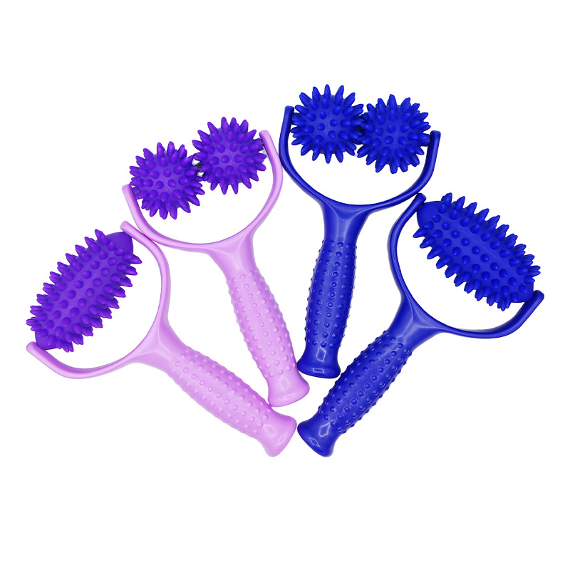 Shoulder and Neck Massage Stick, Acupuncture Ball, Muscle Relaxation Fascia Stick, Roller, Fitness Stick, Yoga Slimming Leg Muscle Massage Roller