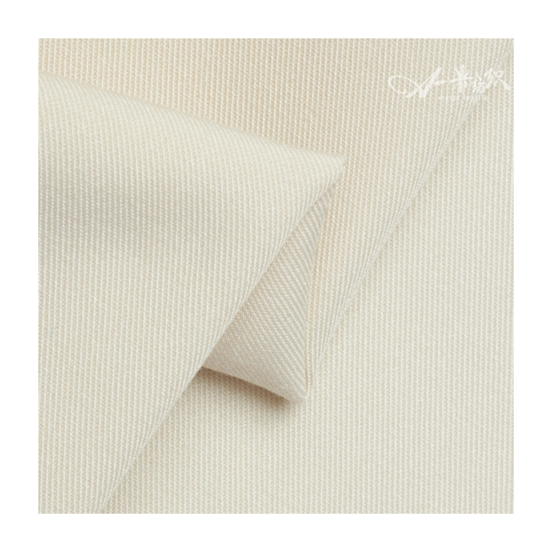 High-Density Core-Spun Yarn, Delicate and Crisp Fashion Fabric, Ready for Autumn and Winter 190g Pure Color Twill Casual Suit Fabric