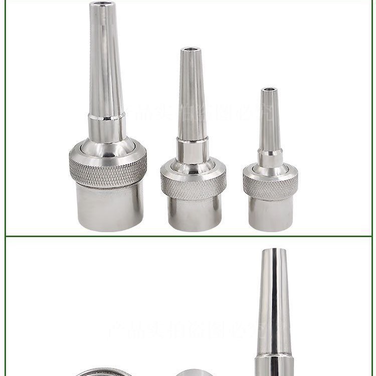All copper round direct small nozzle with valve adjustable DC direct nozzle waterscape landscape fountain stainless steel nozzle