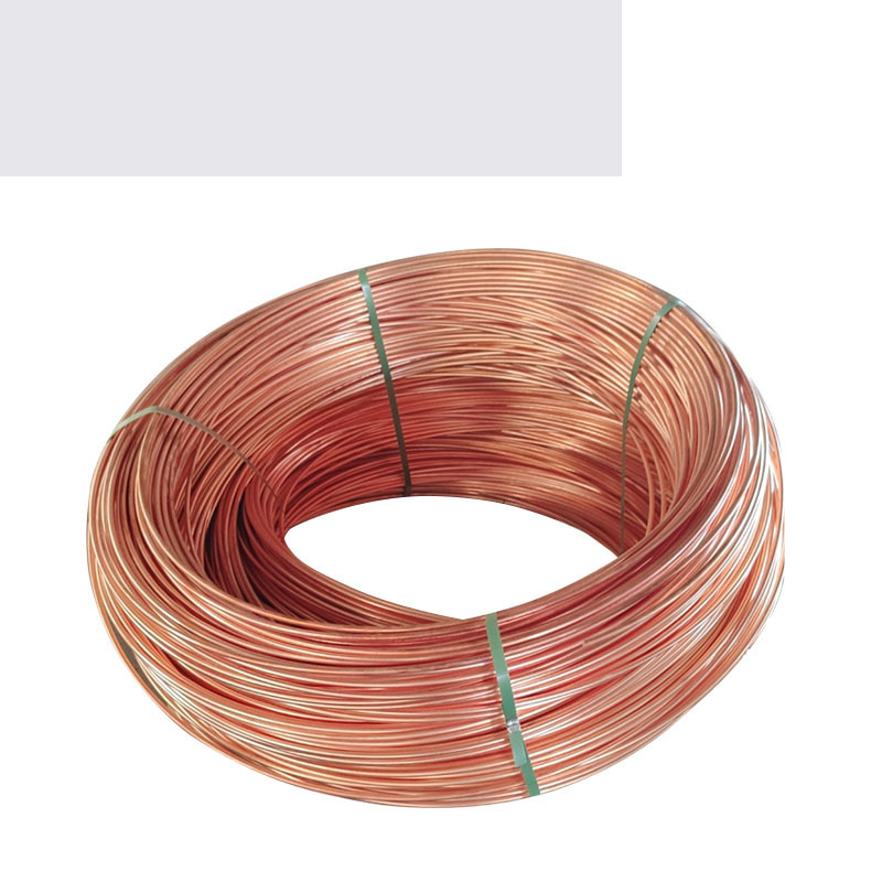 Manufacturer Supplies Copper-Clad Steel Round Steel Flat Steel Copper Layer National Standard Copper-Clad Steel Round Wire Lightning Protection Ground Wire Copper-Plated Round Steel