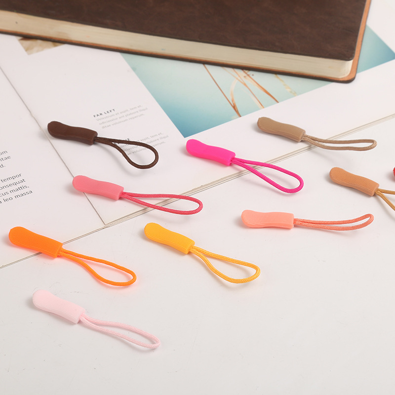 Zipper Head Lanyard Luggage Injection Molding Tail Rope Garment Lapan Lapan Lapang Lapang Lapang