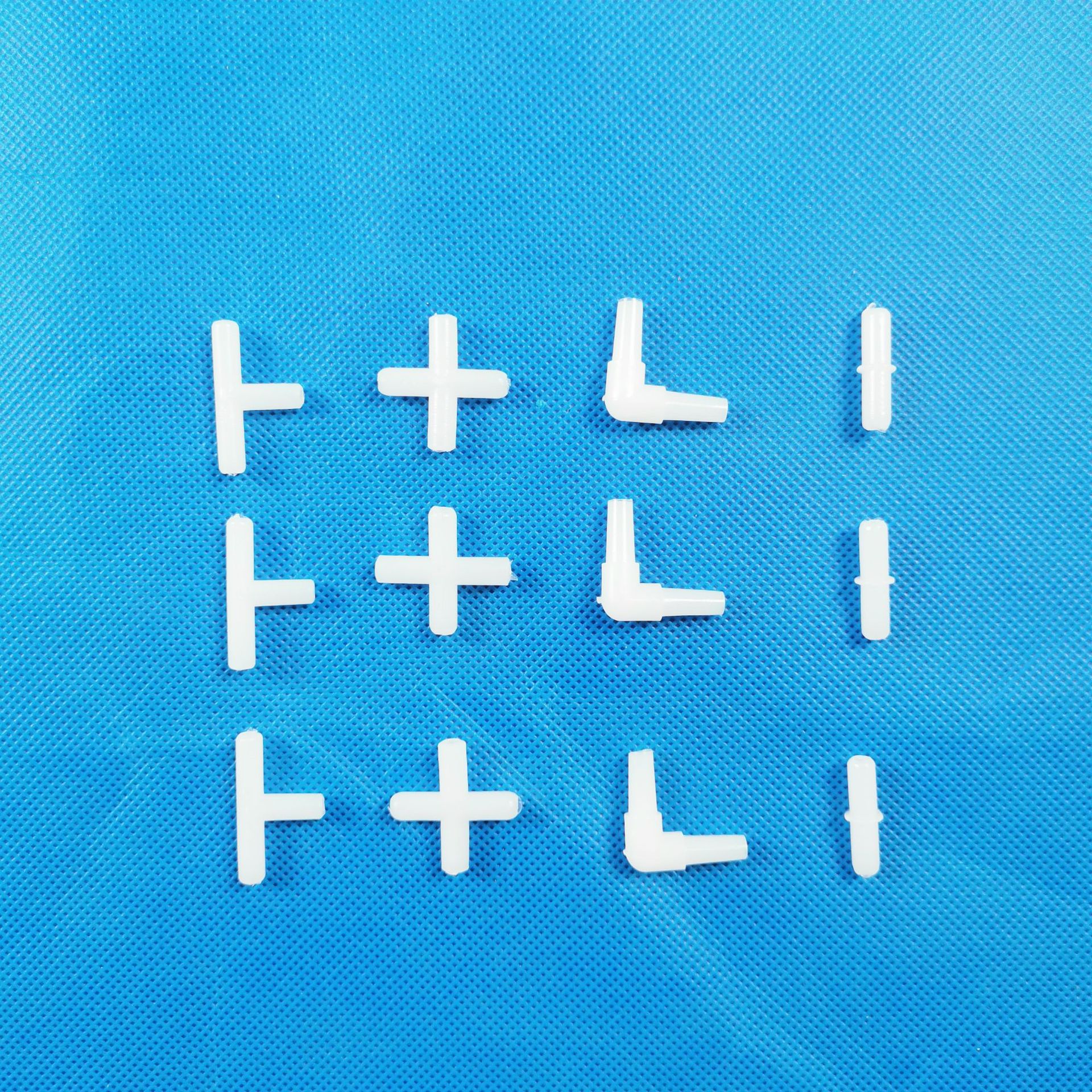 Fish tank oxygen pump oxygen pump accessories shunt 4mm three-way/four-way straight-through right-angle accessories aquarium supplies