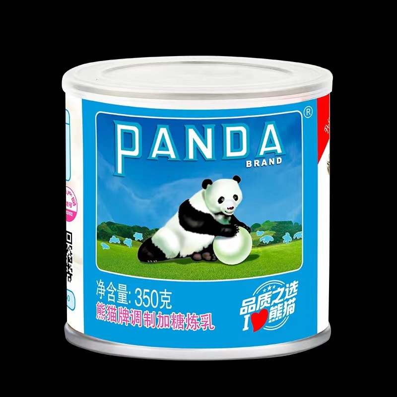 Panda Brand Condensed Milk 350g Milk Tea Shop Special Commercial Condensed Milk Practice Milk Baking Special Household Sweet Condensed Milk