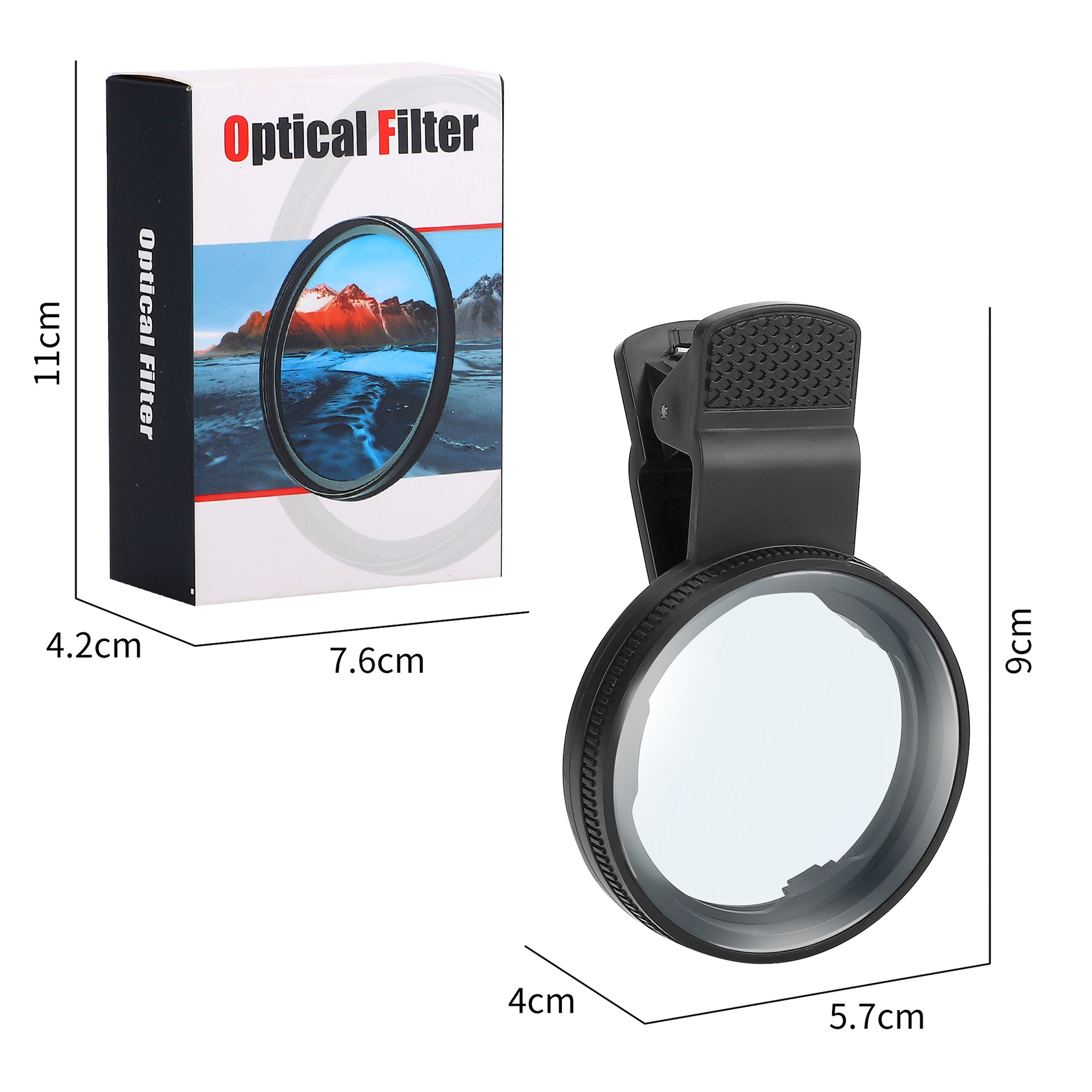 Cross-Border New Product Cpl Polarizer 52mm Polarizer Filter Mobile Phone Polarizer to Eliminate Reflective Lens Factory