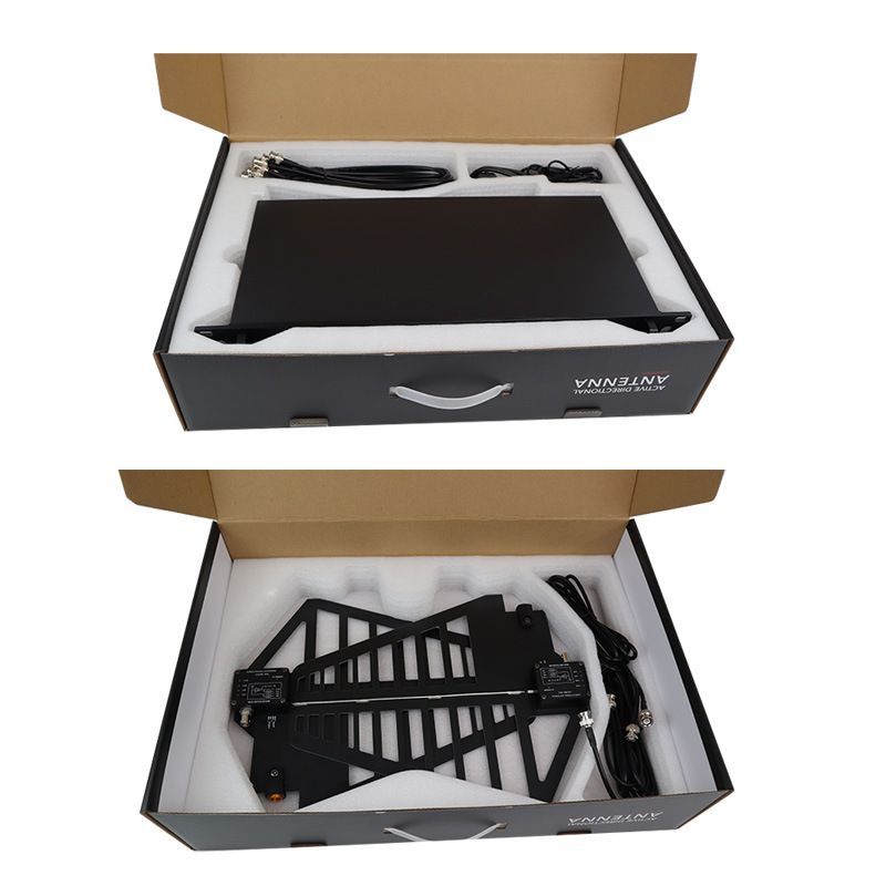 10-Channel Wireless Microphone Signal Enhancement Antenna Amplifier Uhf Microphone Receiver Stage Karaoke Uhf Antenna