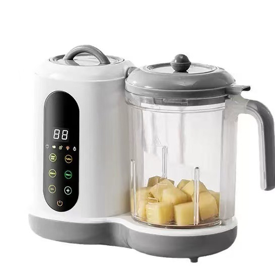 Baby Food Supplement Machine, Household Multi-Functional Food Supplement Cooking Machine, Fully Automatic Blender, Steaming and Cooking Timer, One-Stop Cross-Border