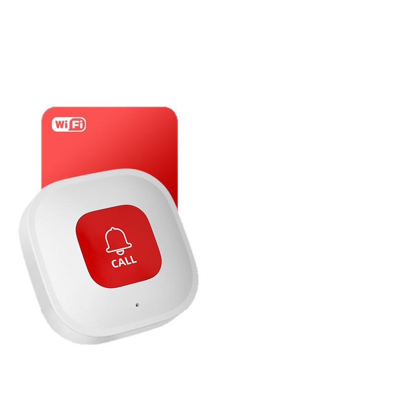 Tuya Wifi Elderly Caller Sos Emergency Button Smart Wireless Emergency Button One-Click Help Call Nursing Home