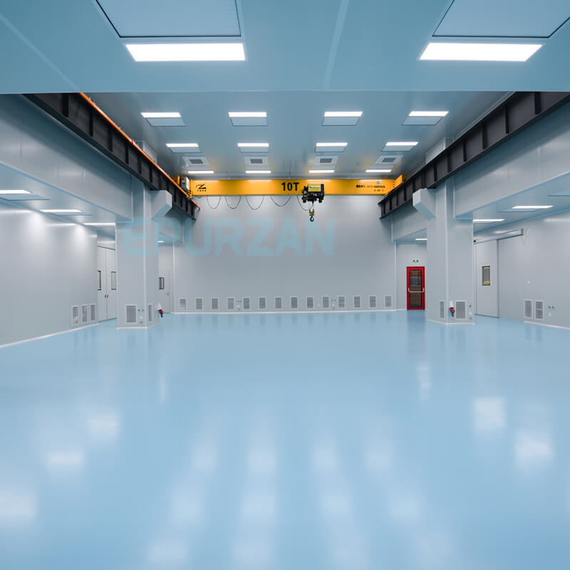 Dust-Free Purification Workshop Decoration Food Production Workshop Construction Clean Factory Design Laboratory Purification Project