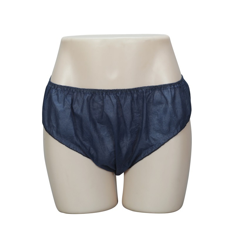 Disposable Non-woven Underwear Beauty Men and Women Bathing Sweat Steam Sauna SMS Non-woven Disposable Paper Underwear
