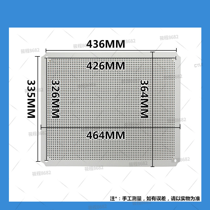 Base Plate Size: 465*365mm Mg-500*400*200 Supporting Box Back Plate Distribution Panel Installation Plate