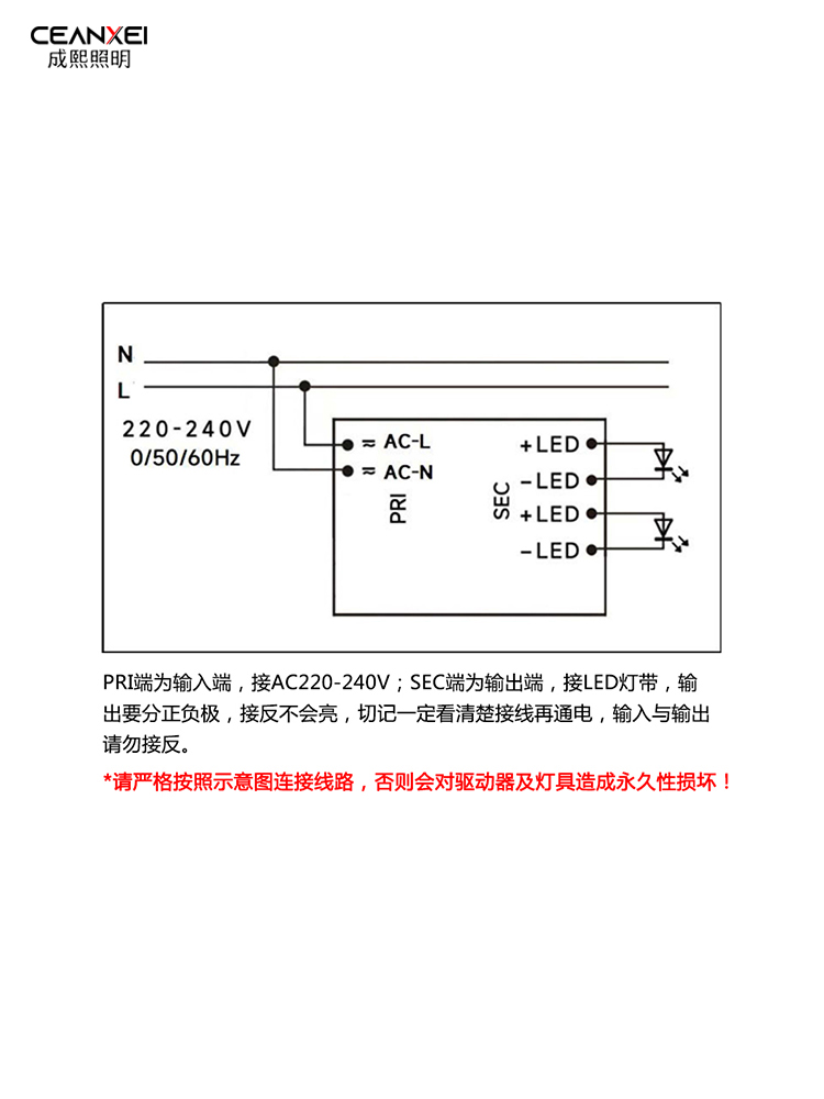 Igor Eaglerise Drive Lamp with Transformer 30W 60W 150Wled Lamp Constant Voltage 24V12V