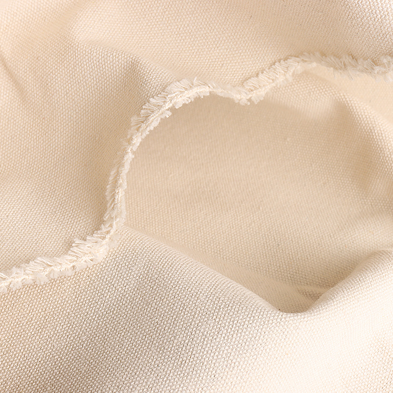 Factory Direct Sales, In-Stock Grs Recycled Cotton Canvas Fabric, Polyester-Cotton Fabric, Raw Fabric, Blended Pocket Fabric