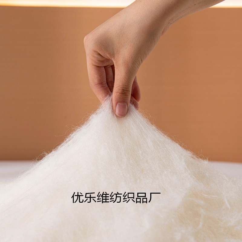✅ 100% Silk Tussah Silk Quilt Core Filled with Cotton to Make Quilt Silk Quilt Raw Material Squeezed Silk Light Tire Raw Material Wholesale