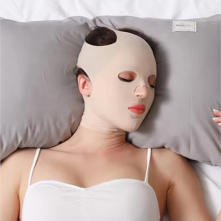 Create V-Face Tightening Tape to Lift and Slim Face Sculpting Bandage Face Slimming Mask V-Face Artifact Shaping Full Face Headgear Wholesale